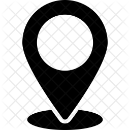 Location Marker Icon Of Glyph Style 256x256 Location Marker Icon Of Glyph Style