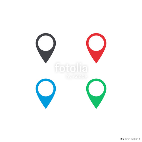 Vector Map Location Icon Map Location Shape Set Location Tag 500x500 Vector Map Location Icon Map Location Shape Set Location Tag