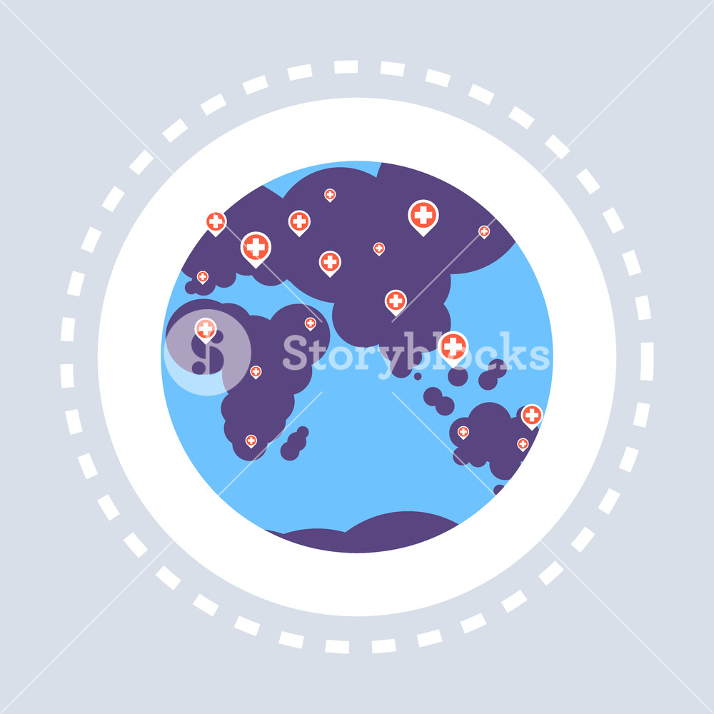 World Map Hospital Location Red Cross Marker Geo Tag Icon 1000x1000 World Map Hospital Location Red Cross Marker Geo Tag Icon
