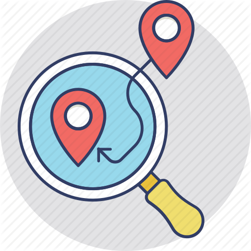 512x512 Find Location, Gps Magnifier, Gps Tracking, Location Research