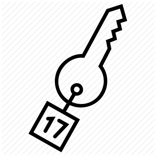 512x512 Hotel, Lock And Key, Room Key Icon