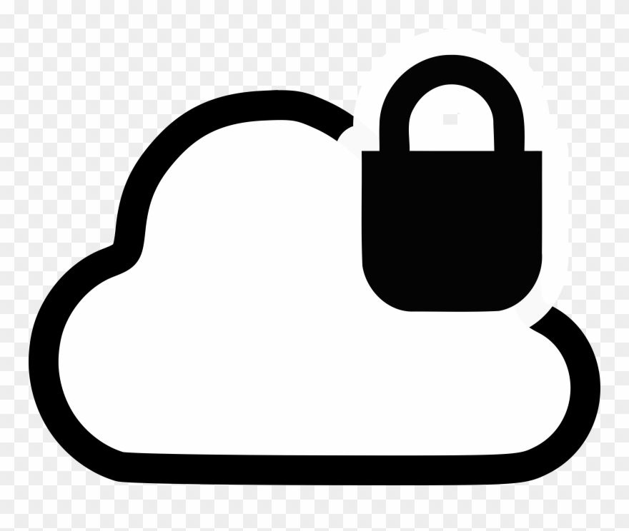 880x744 Clipart Secure Cloud Lock Clipart Png Lock And Key