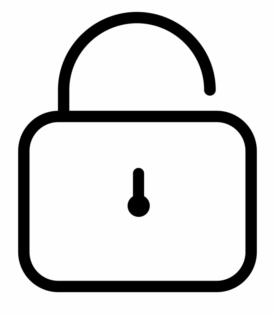 920x1060 Lock Icon Png