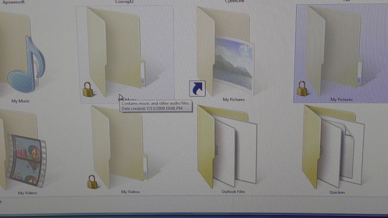 1280x720 How To Remove Lock Icon Symbol From Folders In Windows