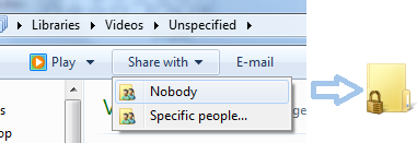 381x131 How To Remove The Lock Icon On And Folders In Windows