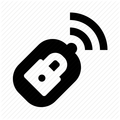 512x512 Car, Key, Lock Icon