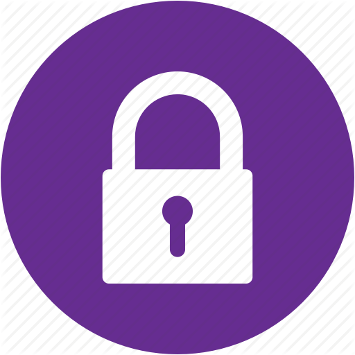 512x512 Circle, Key, Lock, Locked, Password, Protection, Security Icon