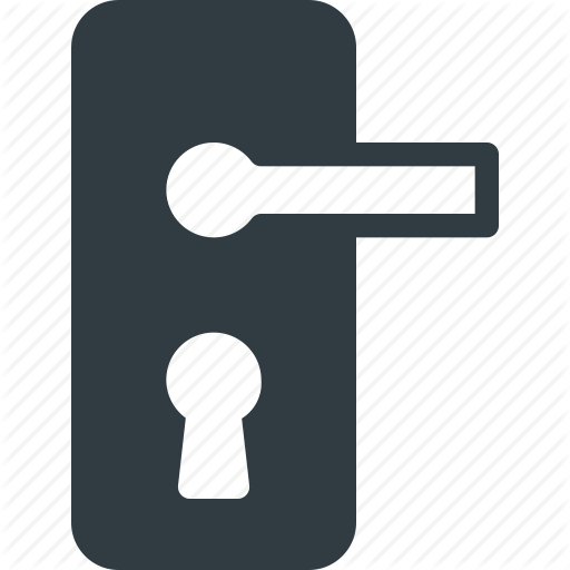 512x512 Door, Handle, Hole, Key, Lock Icon