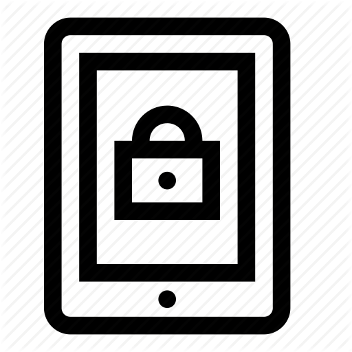 512x512 Ipad, Lock, Lock Screen, Locked, Lockscreen, Safety, Tablet Icon