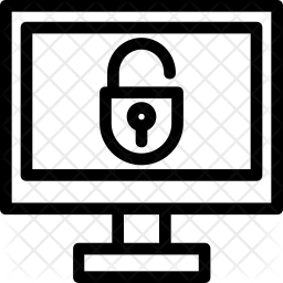 256x256 Lockscreen Icon Of Line Style