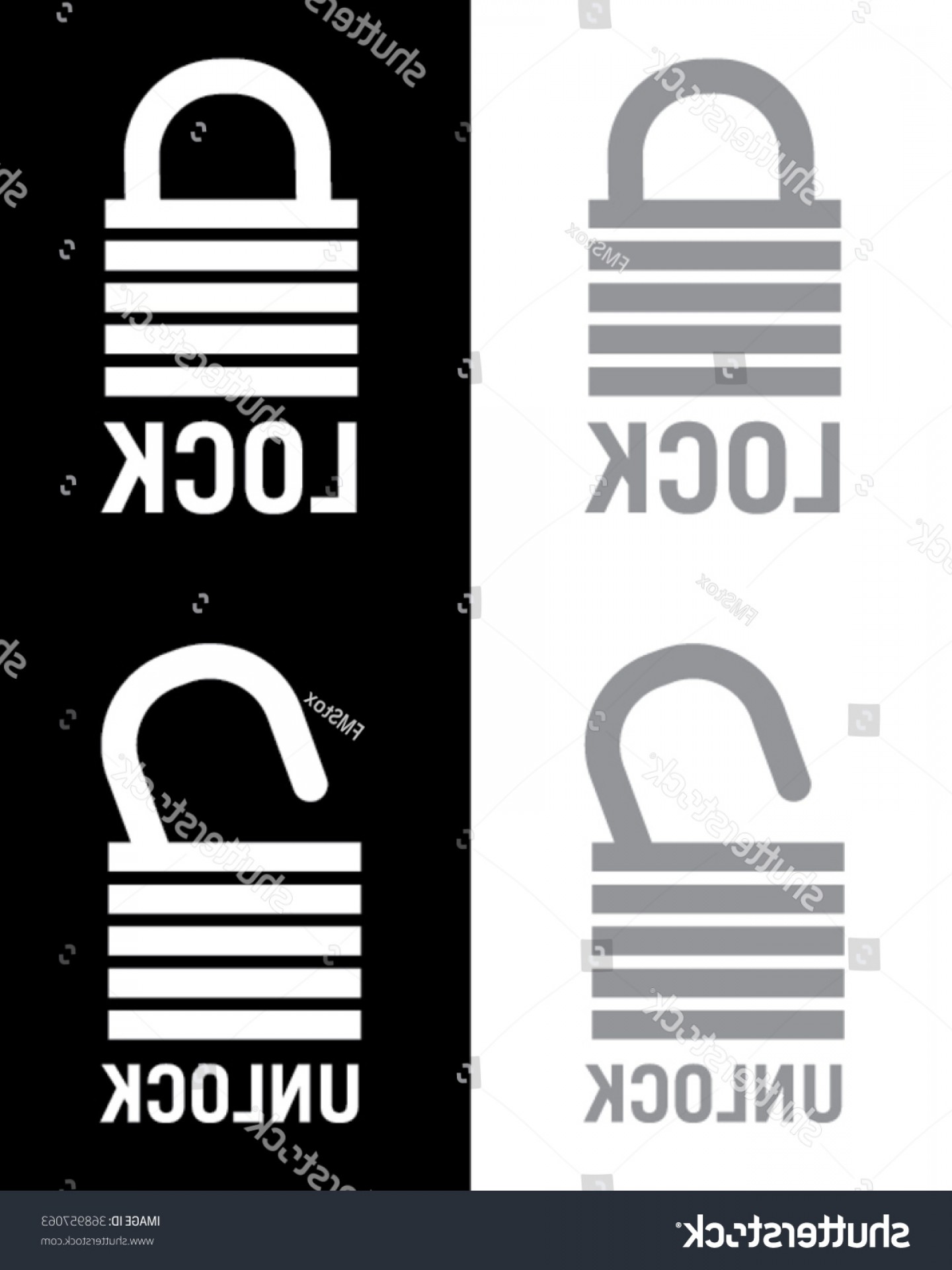 1440x1920 Vector Lock Unlock Icon Set Createmepink