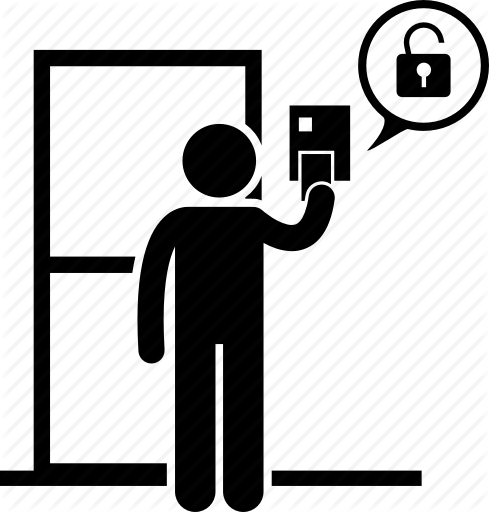 489x512 Card, Door, Lock, Scan, Scanner, Security, Technology Icon