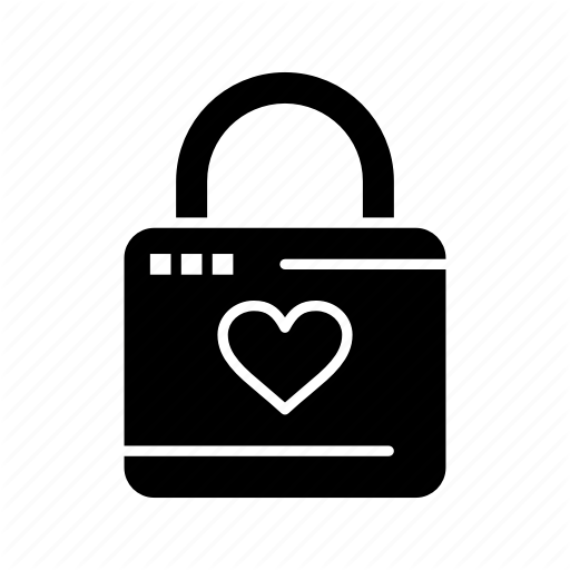 512x512 Hacker, Heart, Lock, Locker Icon