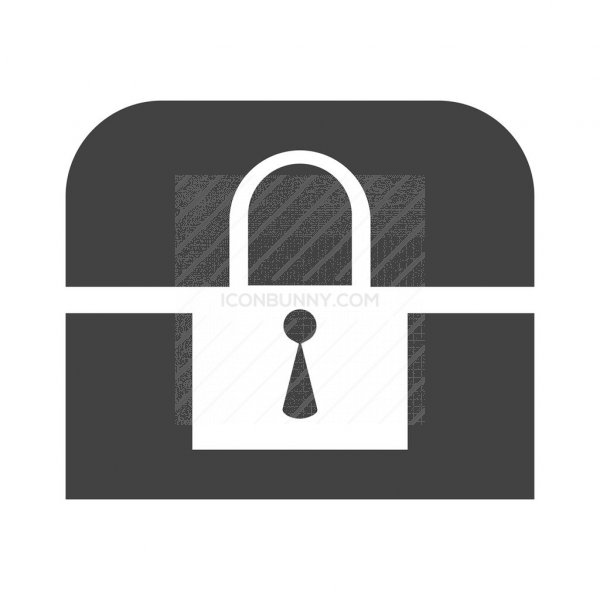 600x600 Locker Glyph Icon