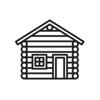200x200 Icon Log Cabin