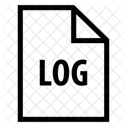 256x256 Log Icon Of Line Style