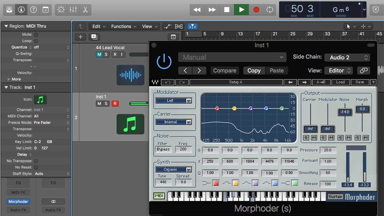 1280x720 How To Control Morphoder With A Midi Keyboard In Logic Pro X