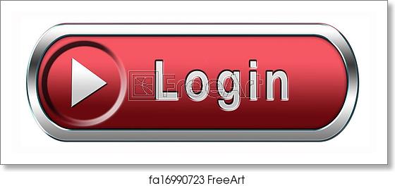 560x264 Free Art Print Of Login Button Logn Or Button,,login