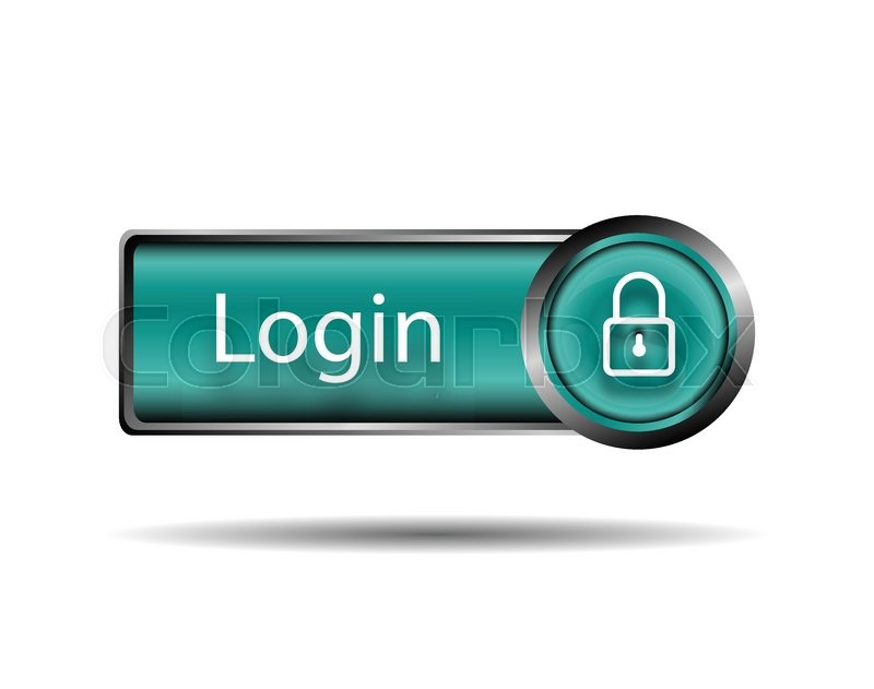 800x631 Login Button Icon Vector Stock Vector Colourbox