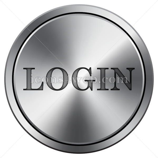 600x600 Logn Round Icon Imitating Metal