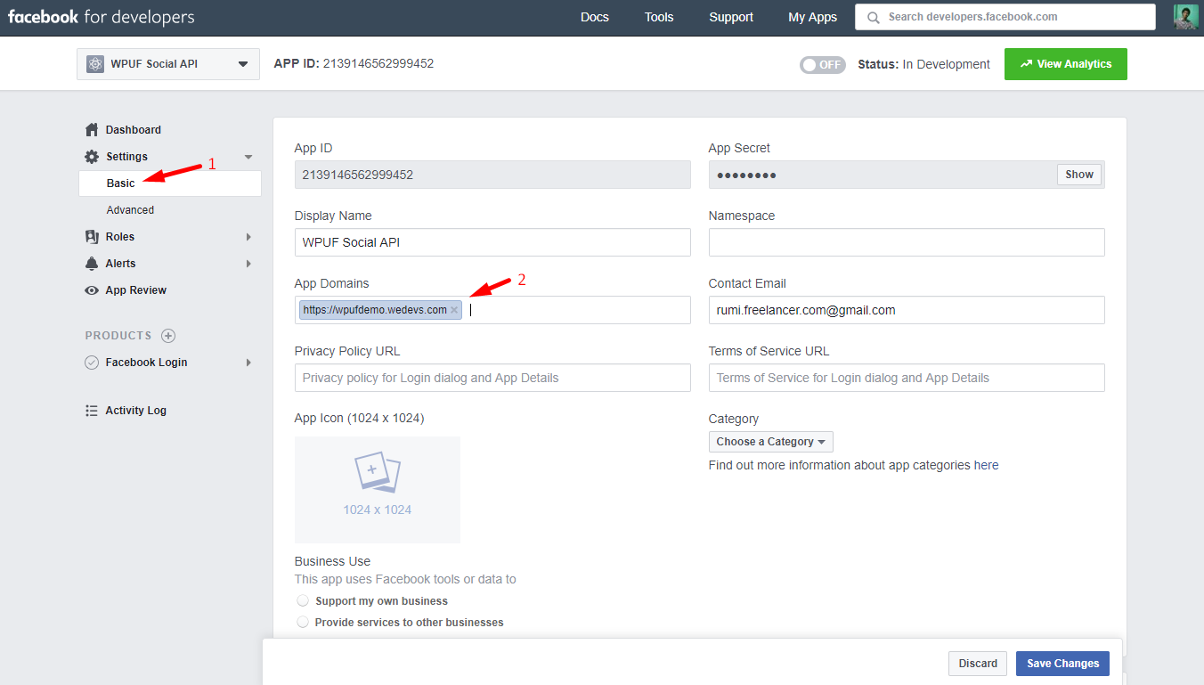 1352x769 Configuring Facebook