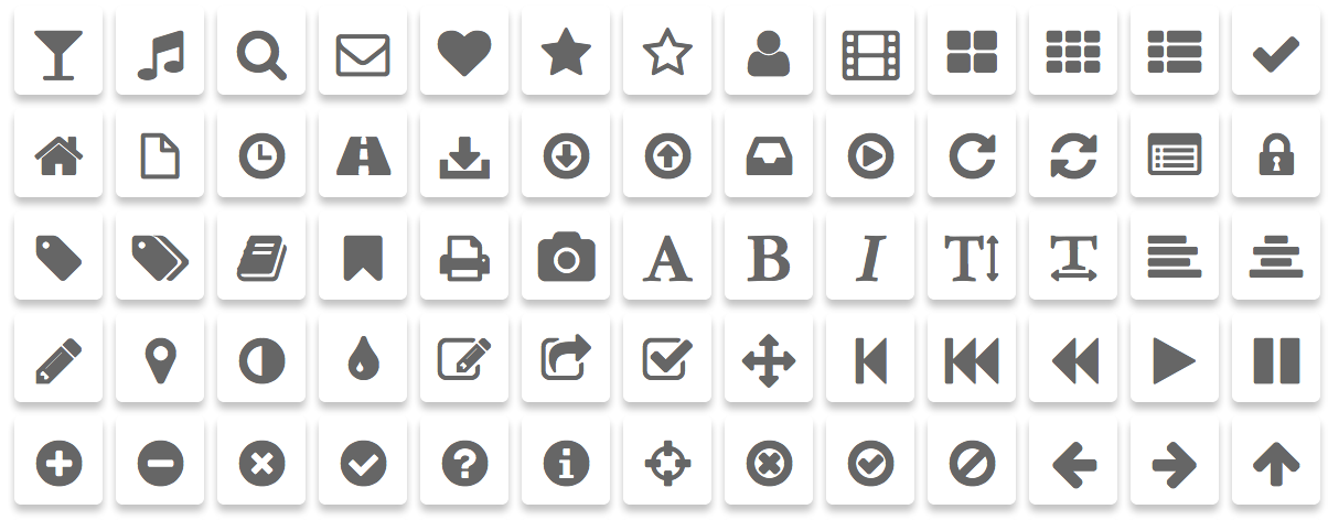 import font awesome to iconjar