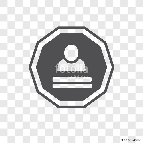 500x500 Login Vector Icon Isolated On Transparent Background, Login Logo