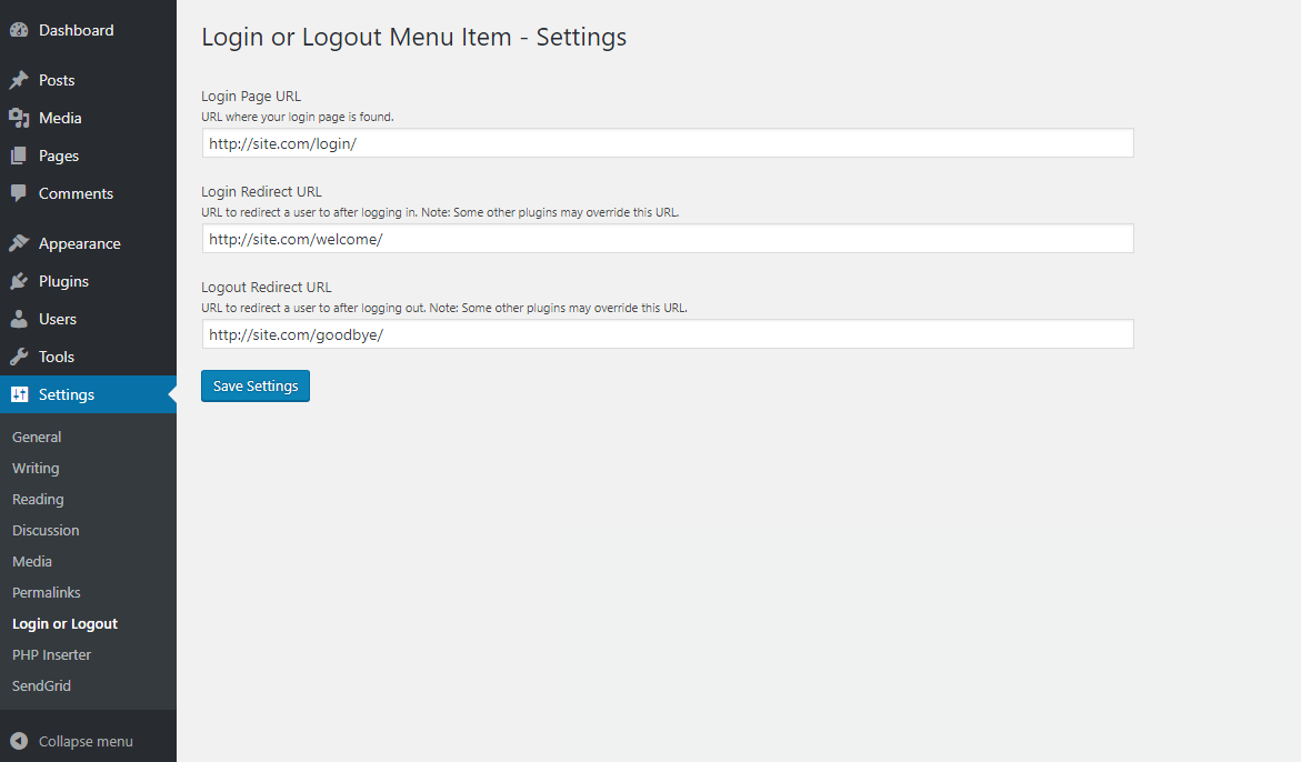 1171x686 Login Or Logout Menu Item Wordpress Plugin