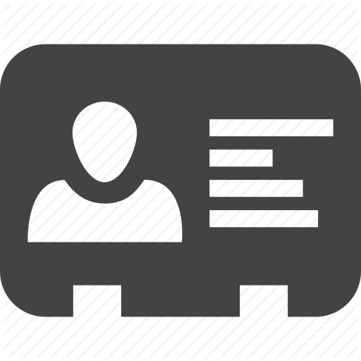 512x512 Account, Card, Human, Login, Logout, Man, Name Card, People