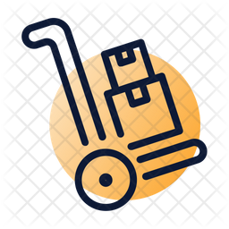 256x256 Logistics Icon Of Colored Outline Style