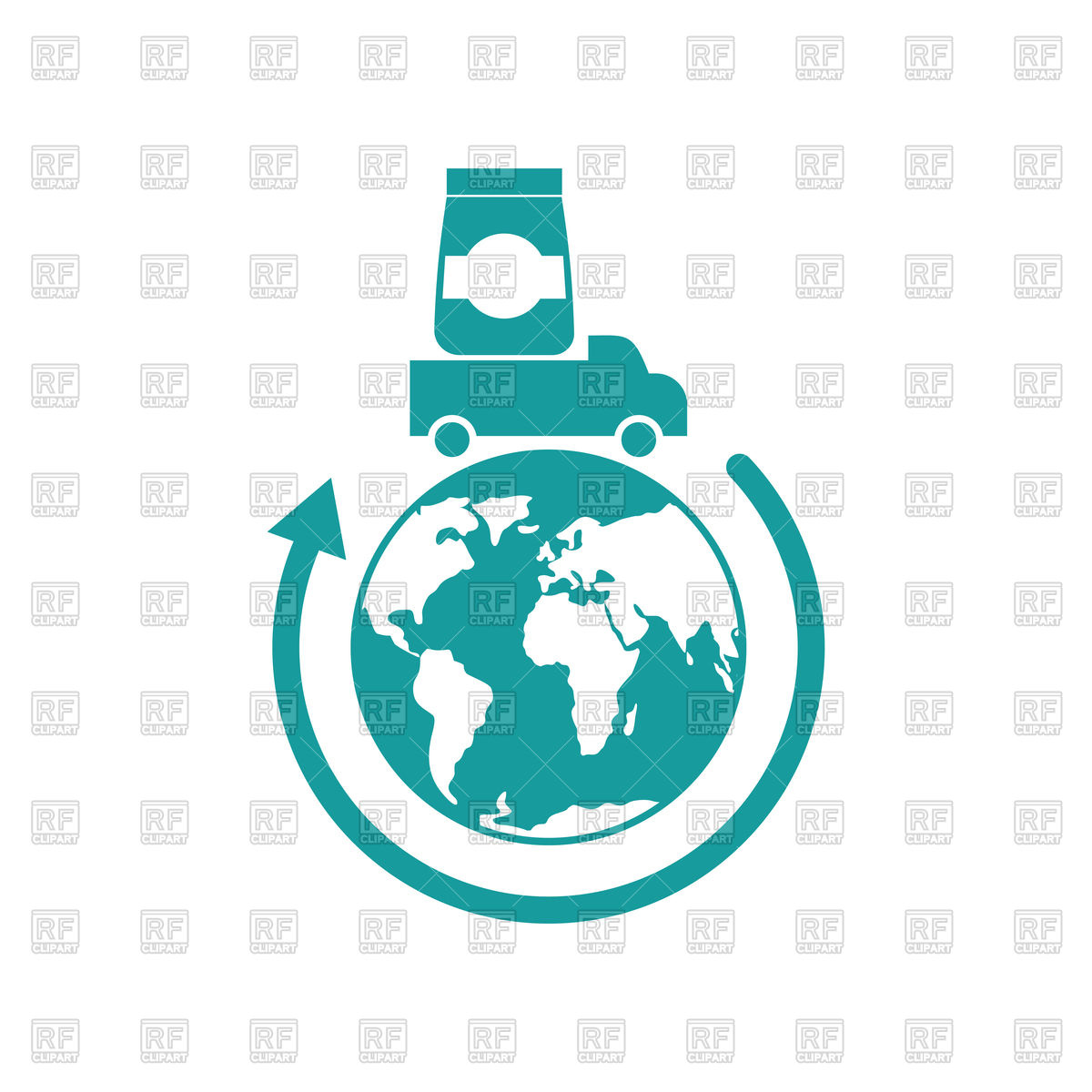 1200x1200 Logistics Icon Vector Image Of Icons And Emblems Popaukropa