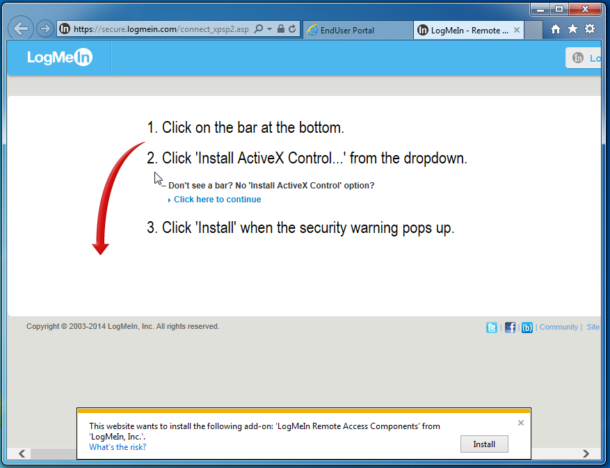 877x673 Using Euclid Network's Logmein Pro Remote Access Portal Euclid