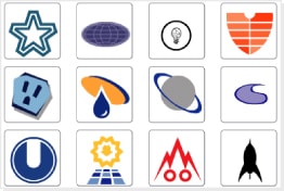 262x176 Logo Design Using Fonts, Colors And Icons Logo Maker