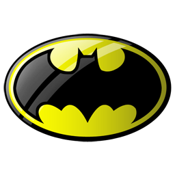 256x256 Logo Icon Batman Iconset Iconshock