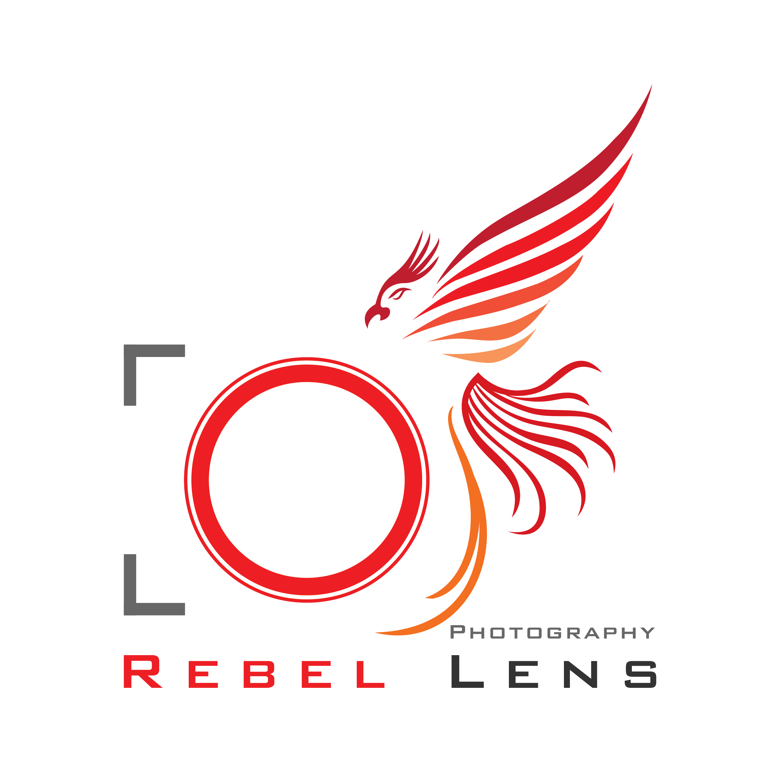 2480x2480 Rebel Lens Photography Logo, Icon And Brand Identity Design