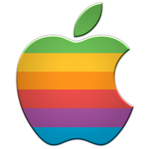 512x512 Apple Classic Logo Icon