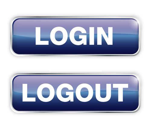 500x439 Login And Logout Buttons Web Elements Design Trends