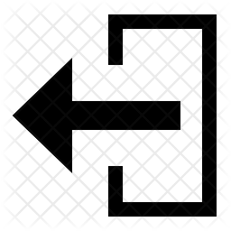 256x256 Logout Icon Of Glyph Style