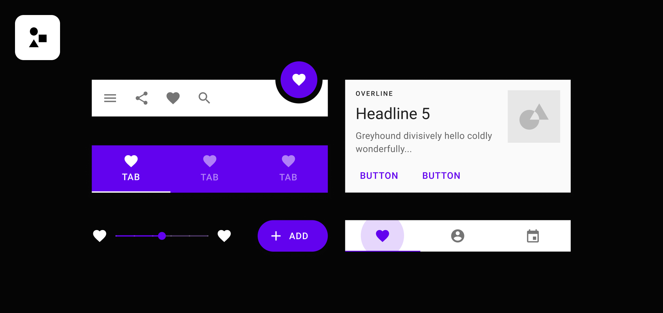 2120x1000 Material Icons Outline