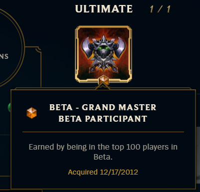 Does Anyone Else Have This Top Elo Beta Icon 401x385 Does Anyone Else Have This Top Elo Beta Icon