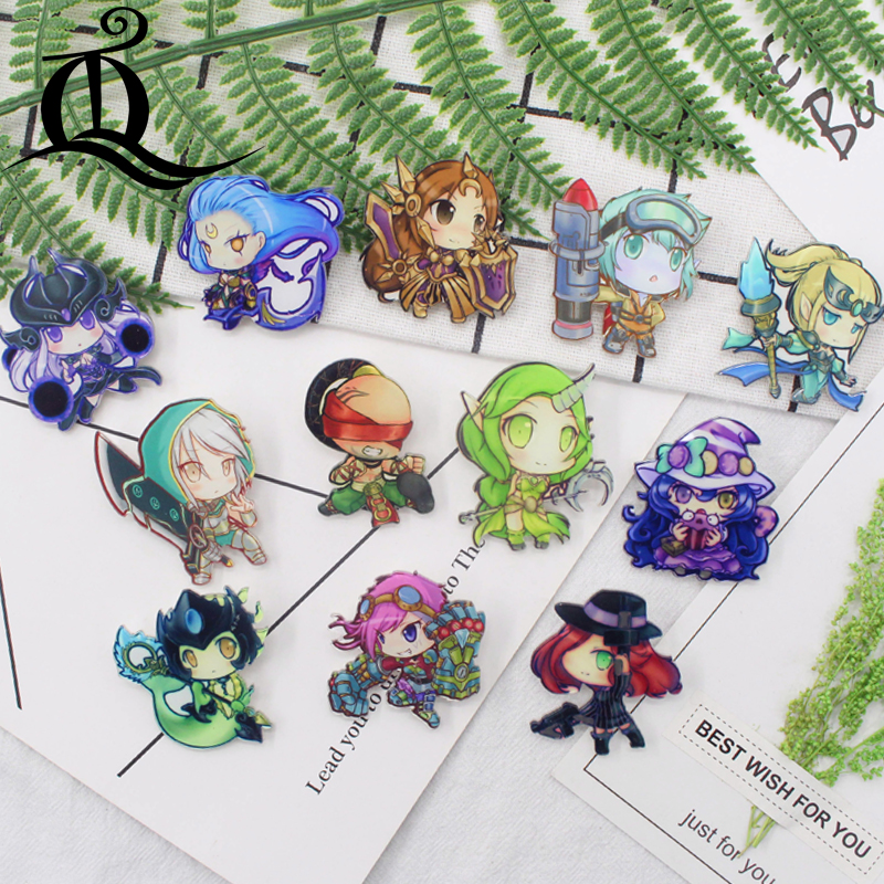 800x800 Jl Mix Lol Cartoon Icons On The Pin Kawaii Icon Badge Bacges