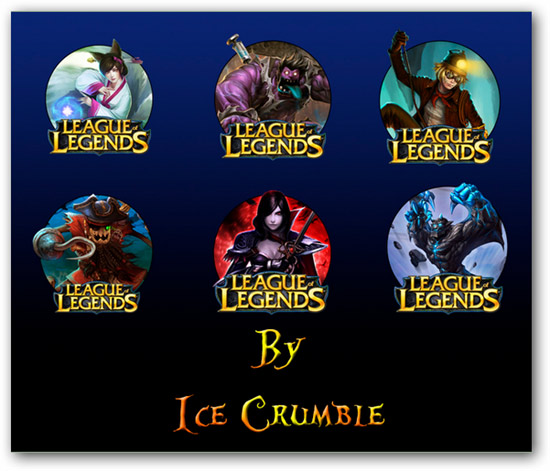 550x471 League Of Legends Desktop Icon