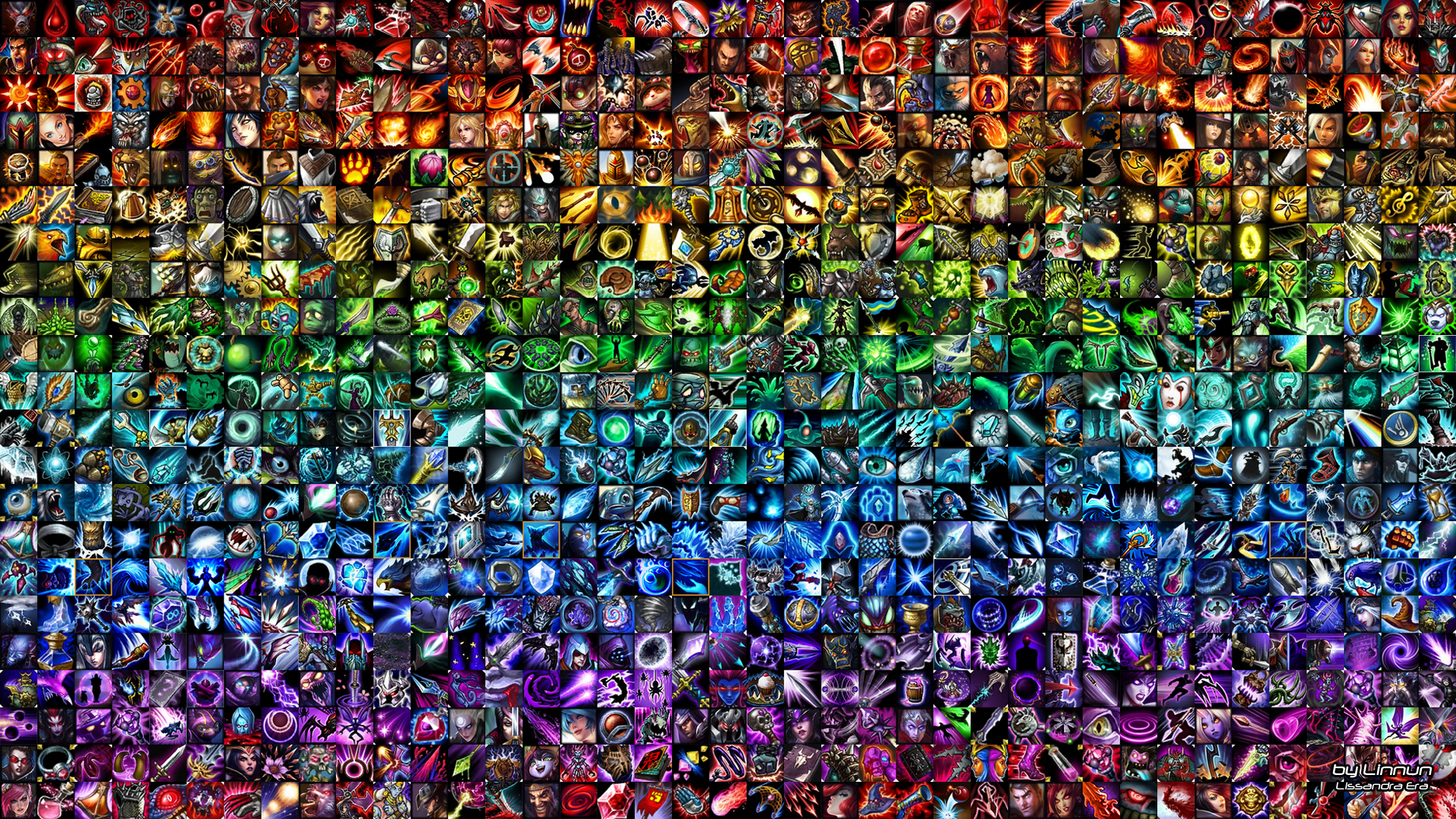 1920x1080 Free Download All Lol Icons Lissandra Era