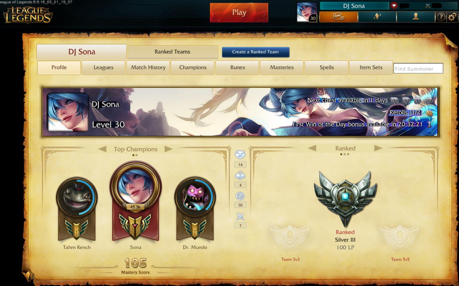 1499x933 Level Mastery Should Grant You A Free Champion Summoner Icon +