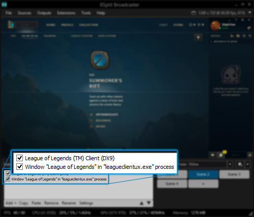 500x428 How Do I Capture The League Of Legends Game Lobby Xsplit Support