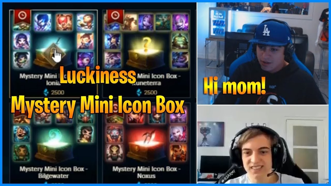 1280x720 Luckiness Mystery Mini Icon Box Caps Insane Outplays Lol