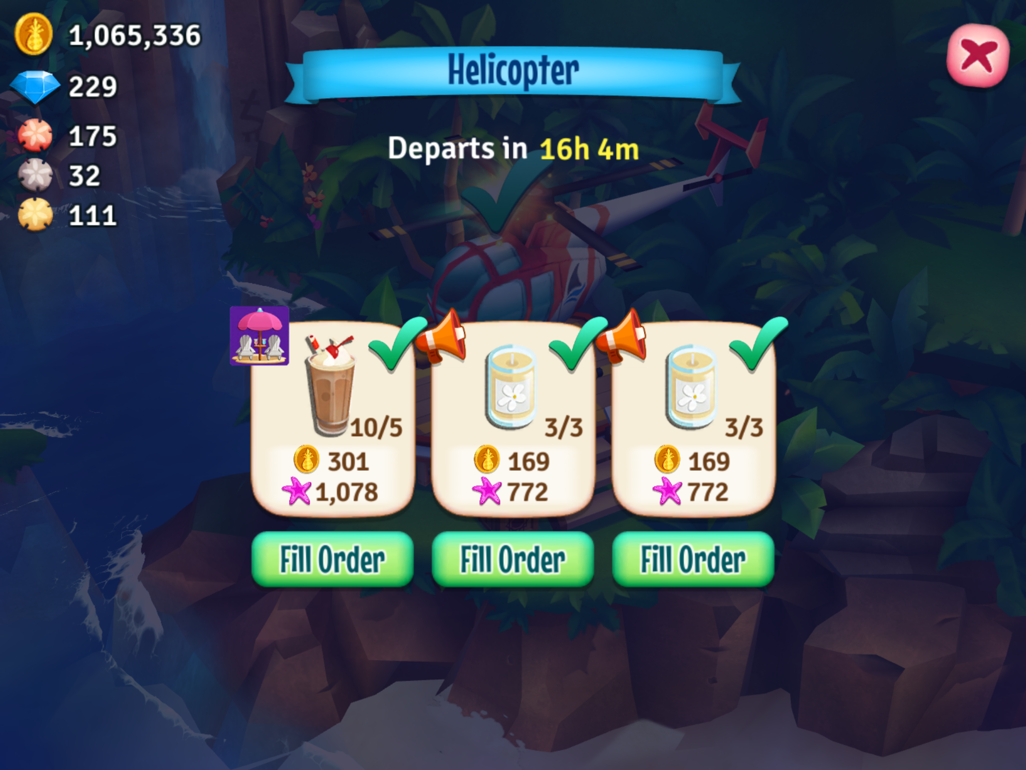 2048x1536 Heli Order Icons Farmville Tropic Escape