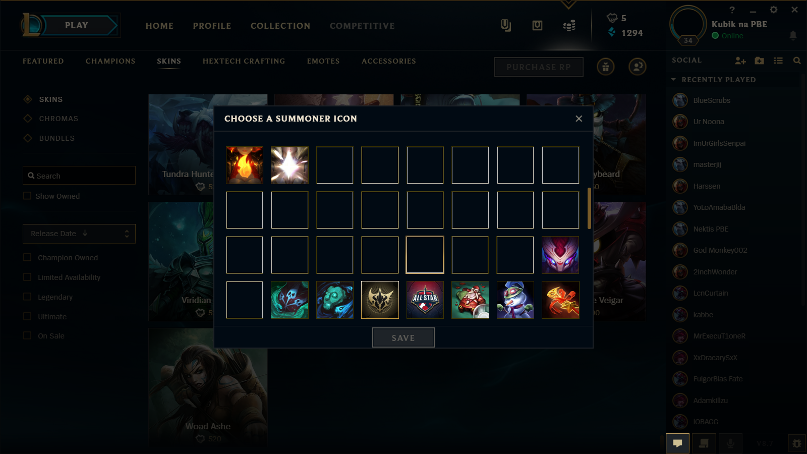 1600x900 Imageless Icons In Store, Icon Inventory And Loot