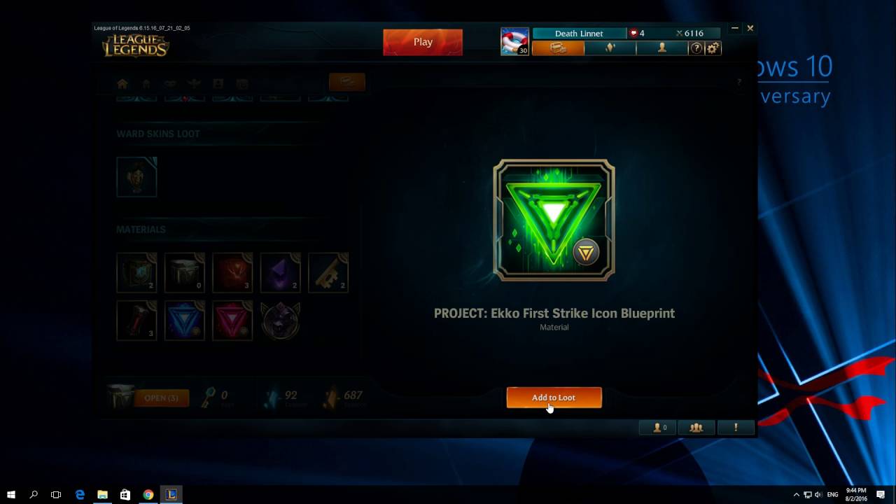 1280x720 Opening Project Ekko Cache In League Of Legends