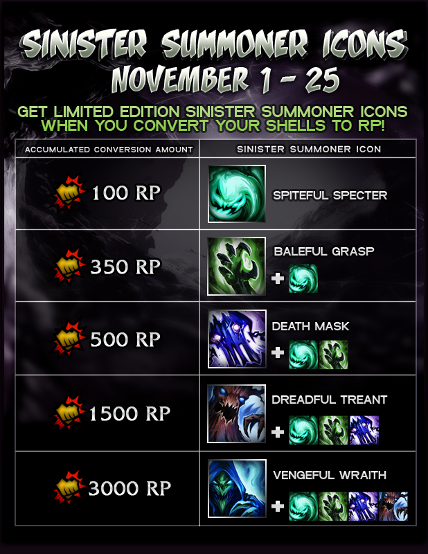 618x800 Sinister Summoner Icons